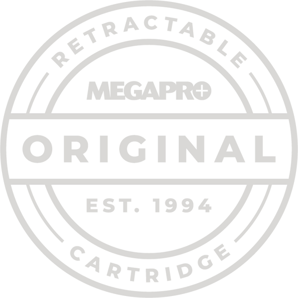 Megapro Original Retractable Cartridge Badge