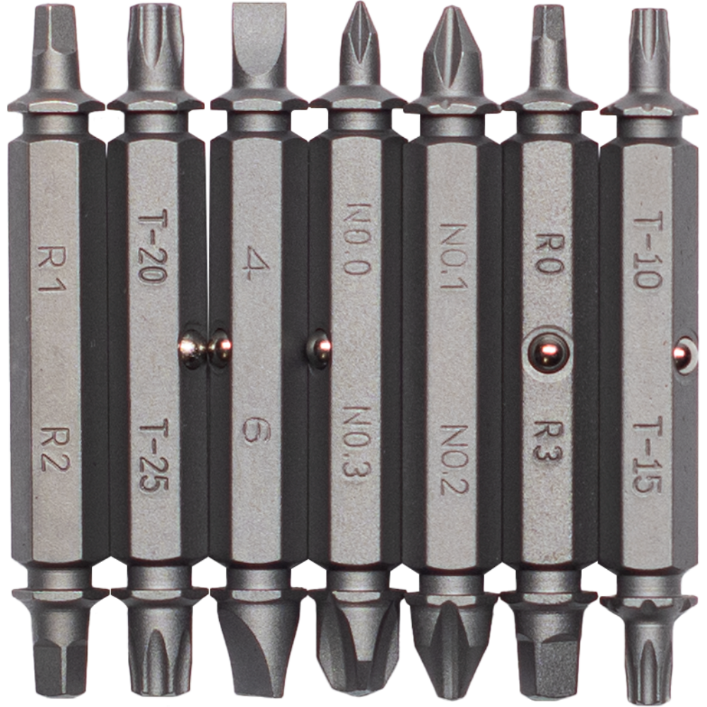 Replacement Bit Pack - The ShaftLOK™ | 7 double-ended bits